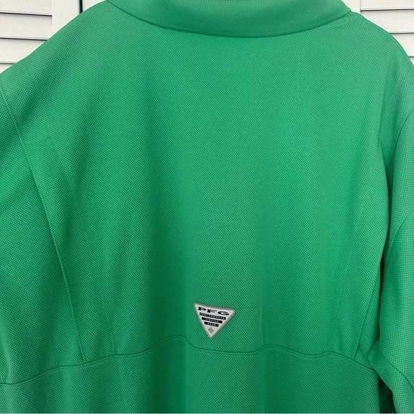 EUC Columbia PFG Men’s XXL Performance Fishing Gear Vented Polo Omni-Shade - Picture 6 of 10
